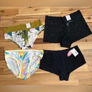 4pk Women’s Underwear Bundle S